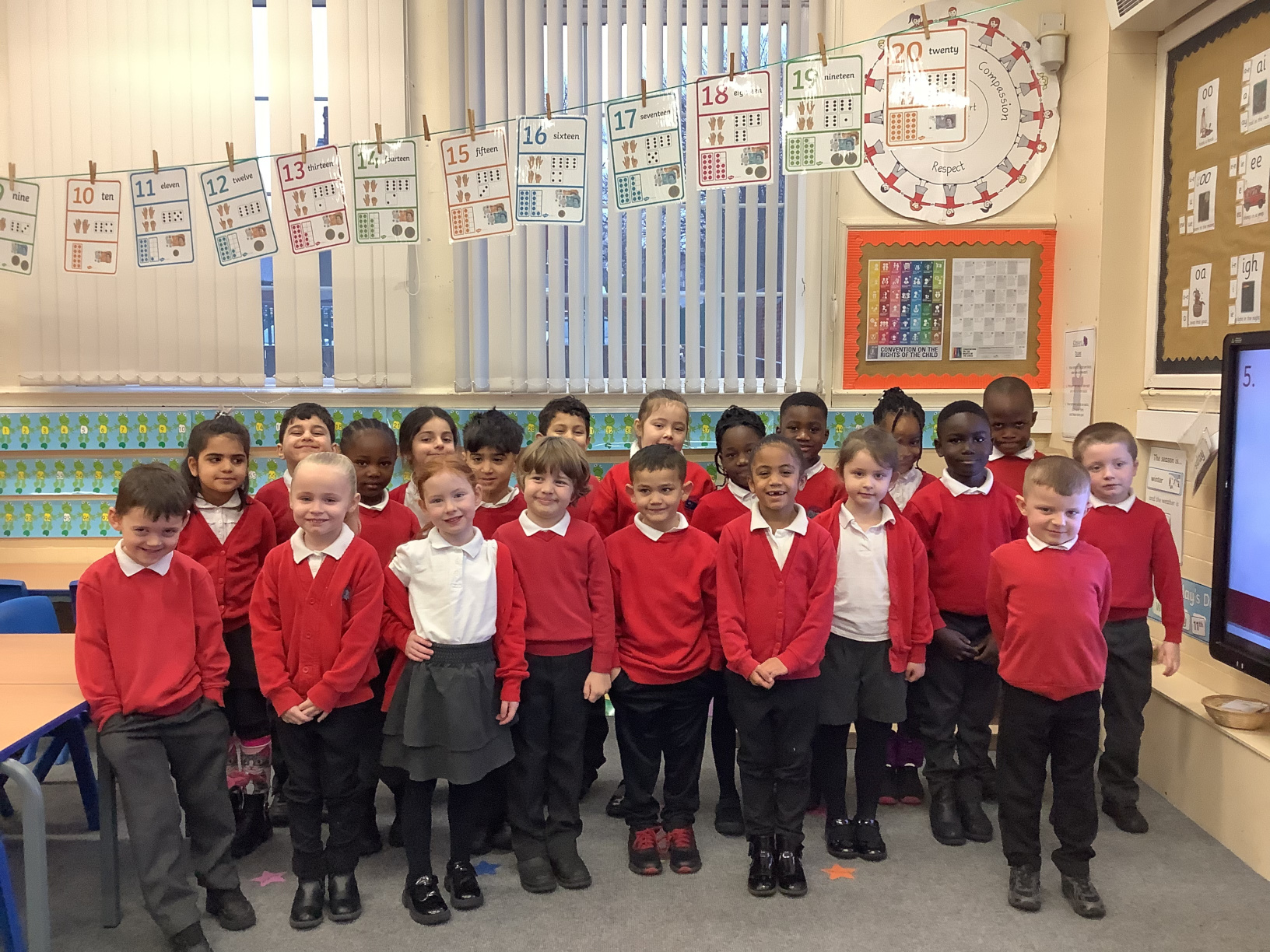 Year 1 class photo